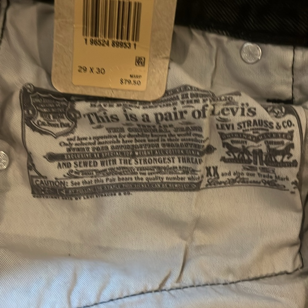 Levi’s 501 original style distressed women’s jeans - Picture 7 of 9